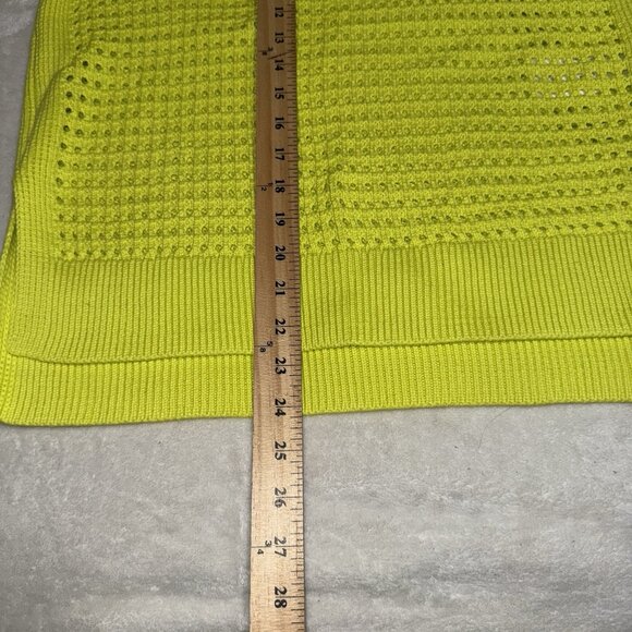 Women’s Varley Darin Longline Knit Tank Yellow Size Medium - Picture 5 of 7